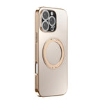 360度回転ホルダーMagSafe電気めっきスマホケース レンズカバー付き、iPhone 17 Pro Max用、iPhone 17 Pro用、iPhone 17用、iPhone Air用、iPhone 16 Pro Max用、iPhone 16 Pro用