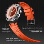 三層アーマーシリコンウォッチバンド、Samsung Galaxy Watch8 / Watch8 Classic用