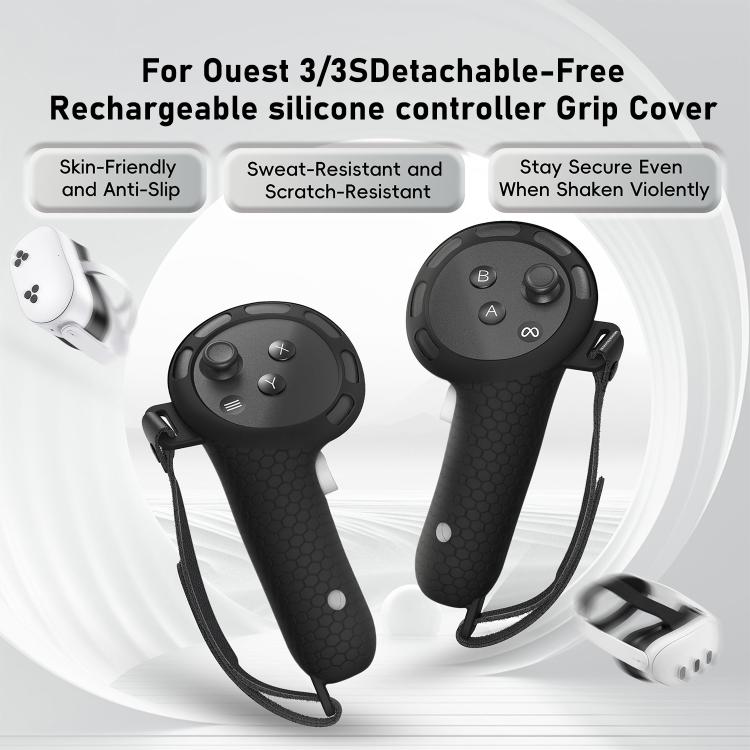 No Disassembly Required Honeycomb Silicone Handle Protective Cover, VR-01