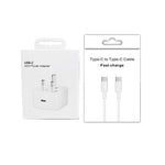 A3365 PD40W USB-C / Type-C 充電器 Type-C to Type-Cデータケーブル付き、UKプラグ、UKプラグ＋1m Type-Cケーブル、UKプラグ＋2m Type-Cケーブル