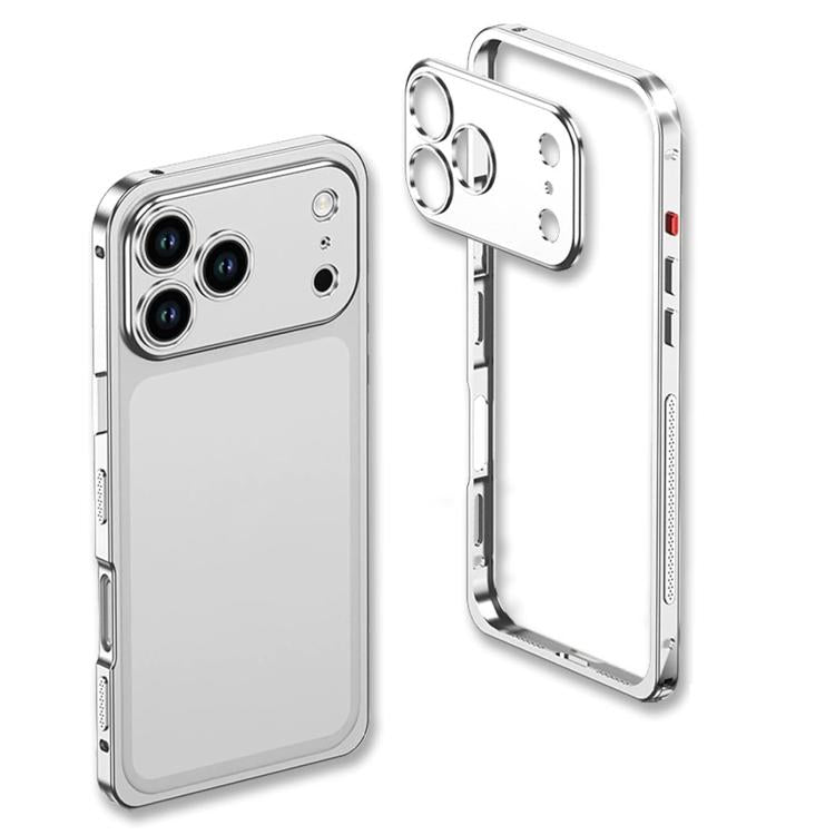 超薄型合金メタルフレーム耐衝撃iPhoneケースレンズフレーム付き、iPhone 17 Pro Max用、iPhone 17 Pro用