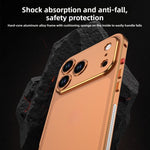 超薄型合金メタルフレーム耐衝撃iPhoneケースレンズフレーム付き、iPhone 17 Pro Max用、iPhone 17 Pro用