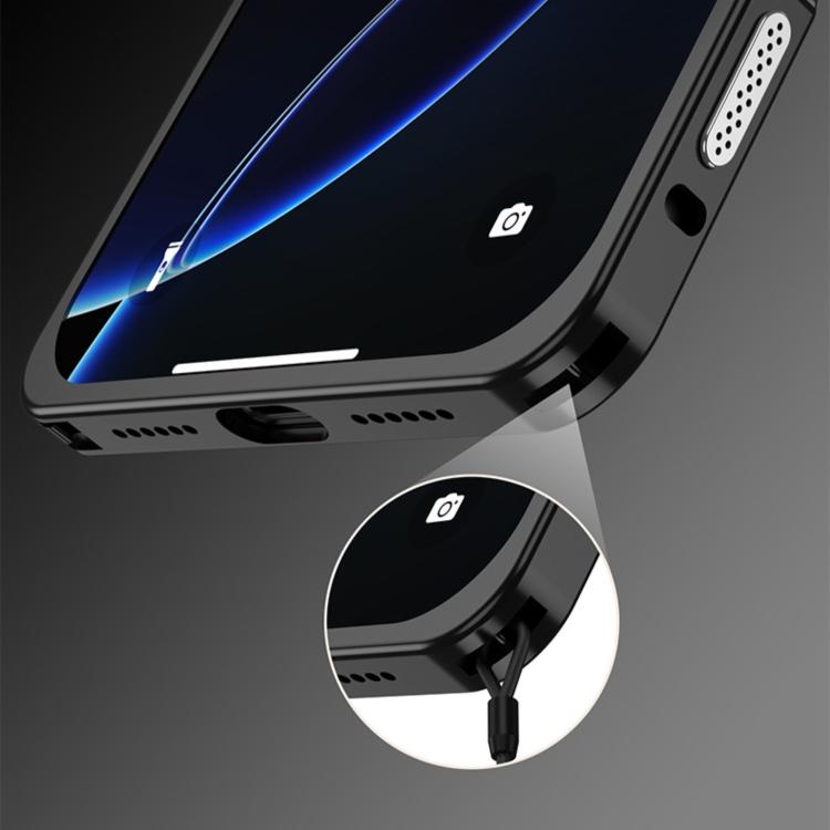 超薄型合金メタルフレーム耐衝撃iPhoneケースレンズフレーム付き、iPhone 17 Pro Max用、iPhone 17 Pro用
