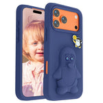 ペンギンベビー EVA 衝撃吸収電話ケース ホルダー付き、iPhone 17 Pro Max用、iPhone 17 Pro用、iPhone 17用、iPhone Air用、iPhone 16 Pro Max用、iPhone 16 Pro用、iPhone 16用、iPhone 15 Pro Max用