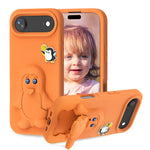ペンギンベビー EVA 衝撃吸収電話ケース ホルダー付き、iPhone 17 Pro Max用、iPhone 17 Pro用、iPhone 17用、iPhone Air用、iPhone 16 Pro Max用、iPhone 16 Pro用、iPhone 16用、iPhone 15 Pro Max用