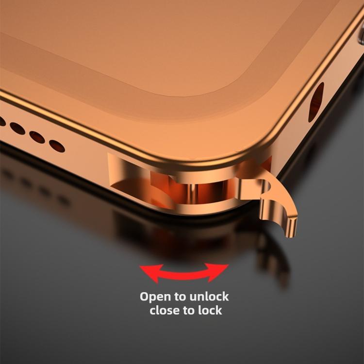 Ultra-Thin Alloy Metal Frame Shockproof Phone Case, For iPhone 17 Pro Max, For iPhone 17 Pro