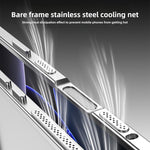 Ultra-Thin Alloy Metal Frame Shockproof Phone Case, For iPhone 17 Pro Max, For iPhone 17 Pro