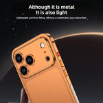 Ultra-Thin Alloy Metal Frame Shockproof Phone Case, For iPhone 17 Pro Max, For iPhone 17 Pro