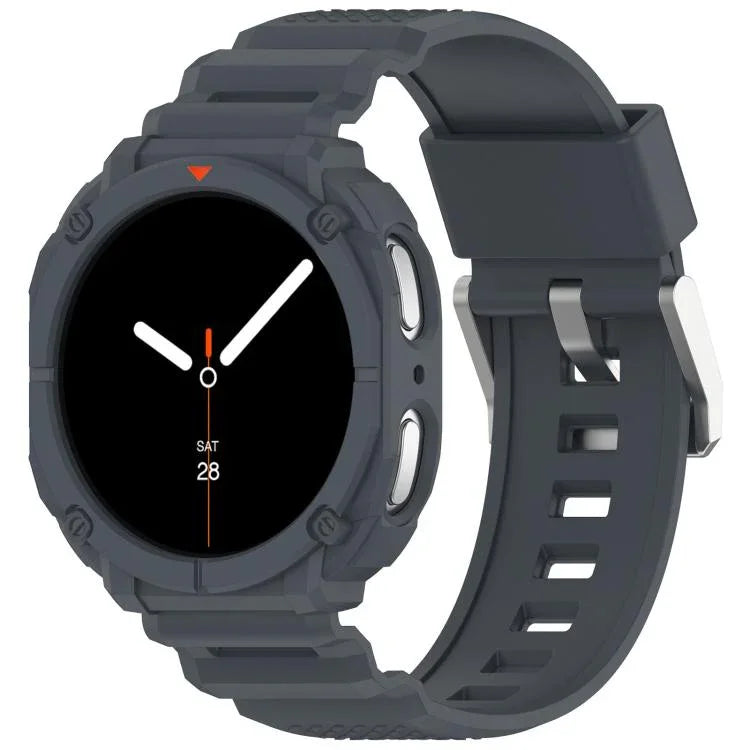 無地 時計ケース一体型 TPU 時計バンド、Samsung Galaxy Watch8 44mm 用、Samsung Galaxy Watch8 40mm 用