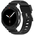 無地 時計ケース一体型 TPU 時計バンド、Samsung Galaxy Watch8 44mm 用、Samsung Galaxy Watch8 40mm 用