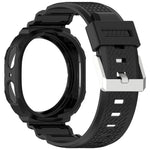 無地 時計ケース一体型 TPU 時計バンド、Samsung Galaxy Watch8 44mm 用、Samsung Galaxy Watch8 40mm 用