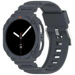 無地 時計ケース一体型 TPU 時計バンド、Samsung Galaxy Watch8 44mm 用、Samsung Galaxy Watch8 40mm 用
