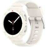 無地 時計ケース一体型 TPU 時計バンド、Samsung Galaxy Watch8 44mm 用、Samsung Galaxy Watch8 40mm 用