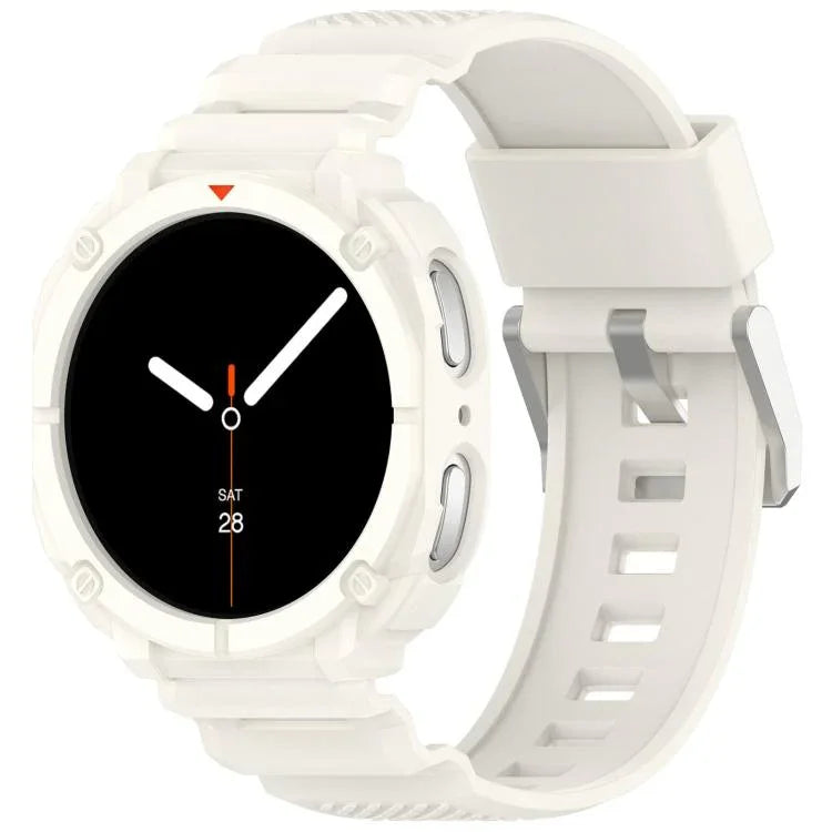 無地 時計ケース一体型 TPU 時計バンド、Samsung Galaxy Watch8 44mm 用、Samsung Galaxy Watch8 40mm 用
