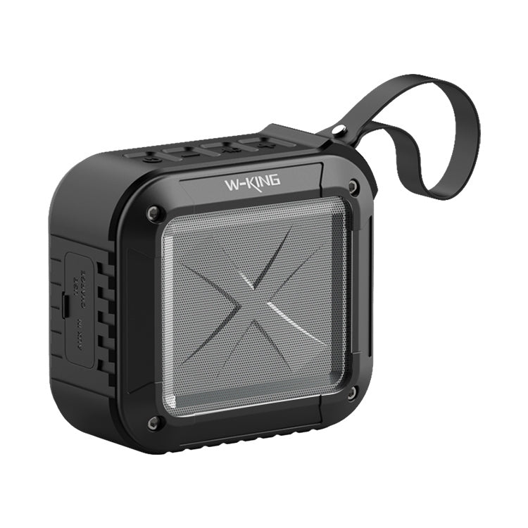 W-KING S7 ミニ ワイヤレス 防水 ラウドスピーカー TF/FM/AUX/NFC Bluetooth バイクスピーカー ブラック、オレンジ、ブルー、アーミーグリーン
