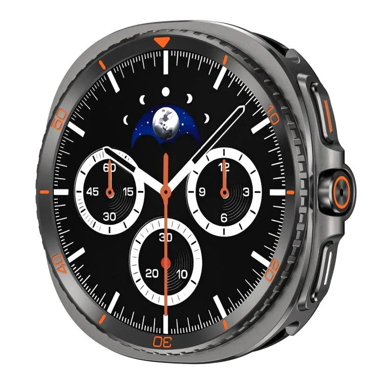 トランスフォーム イン トゥ Watch8 Classic メタル 時計保護カバー、Samsung Galaxy Watch8 44mm 用、Samsung Galaxy Watch8 40mm 用