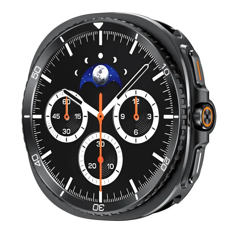 トランスフォーム イン トゥ Watch8 Classic メタル 時計保護カバー、Samsung Galaxy Watch8 44mm 用、Samsung Galaxy Watch8 40mm 用