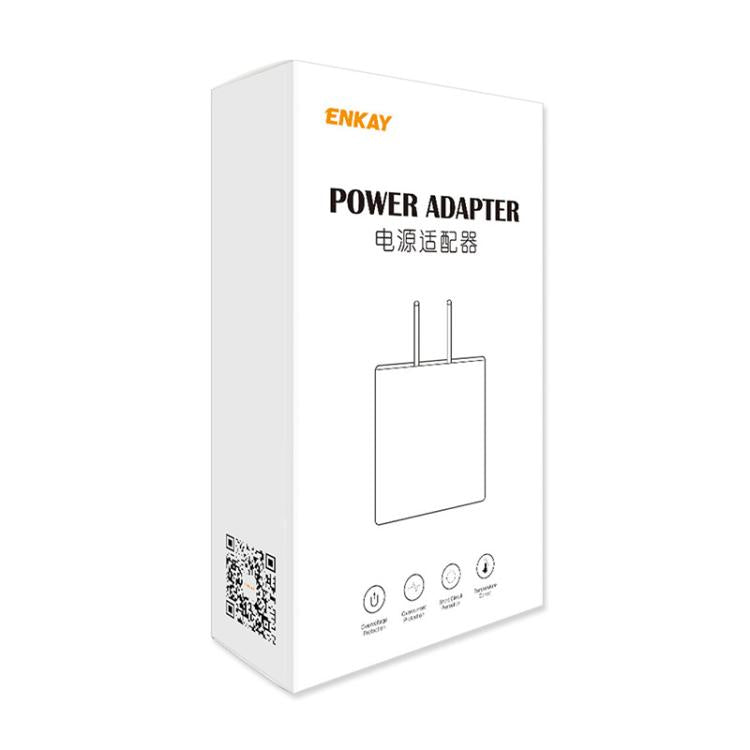ENKAY 10W USB壁掛け充電器 5V 2A 電源アダプター、EUプラグ、USプラグ