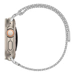 Vitality 粗メッシュ ミラネーゼ マグネット式ウォッチバンド、Apple Watch 42 / 44 / 45 / 46 / 49mm用