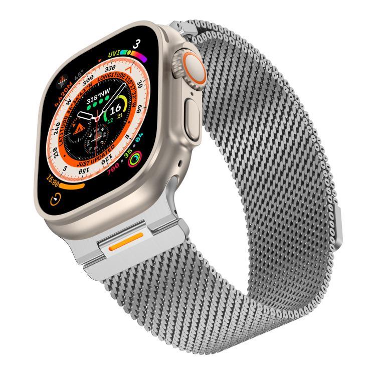 Vitality 粗メッシュ ミラネーゼ マグネット式ウォッチバンド、Apple Watch 42 / 44 / 45 / 46 / 49mm用