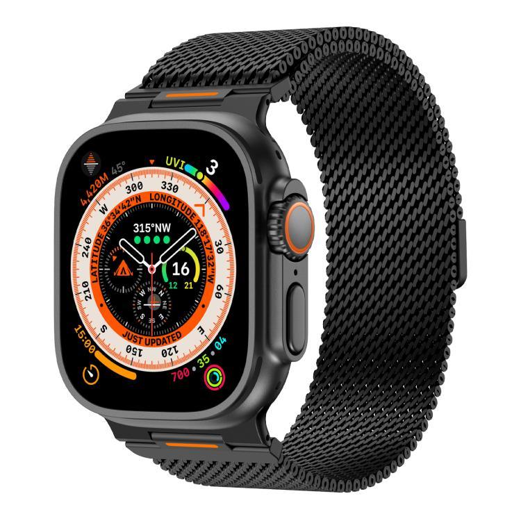 Vitality 粗メッシュ ミラネーゼ マグネット式ウォッチバンド、Apple Watch 42 / 44 / 45 / 46 / 49mm用