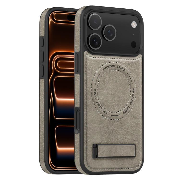 多機能ホルダーマグセーフPUスマホケース、iPhone 17 Pro Max用、iPhone 17 Pro用、iPhone 17用、iPhone Air用