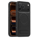 多機能ホルダーマグセーフPUスマホケース、iPhone 17 Pro Max用、iPhone 17 Pro用、iPhone 17用、iPhone Air用