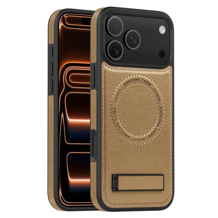 多機能ホルダーマグセーフPUスマホケース、iPhone 17 Pro Max用、iPhone 17 Pro用、iPhone 17用、iPhone Air用