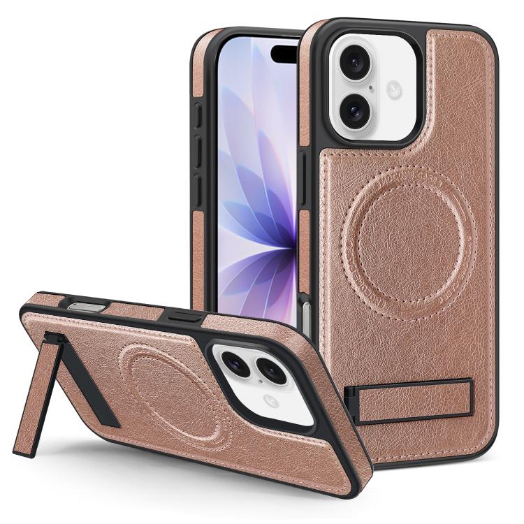 多機能ホルダーマグセーフPUスマホケース、iPhone 17 Pro Max用、iPhone 17 Pro用、iPhone 17用、iPhone Air用