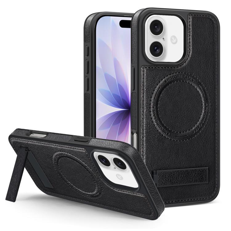 多機能ホルダーマグセーフPUスマホケース、iPhone 17 Pro Max用、iPhone 17 Pro用、iPhone 17用、iPhone Air用