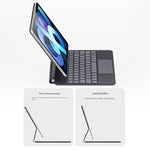 タッチパッドマジックキーボード一体型マグネット保護ケース、iPad Air 11 2025 / 2024 / Pro 11用