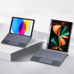分割式Bluetoothバックライトキーボードマグネット四隅エアバッグ保護ケース、iPad Air 13 2025 / 2024 / Pro 12.9用