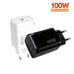 TE-PD46 GaN 100W PD 45W 完全互換プロトコル充電器，EUプラグ