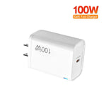 TE-PD46 GaN 100W PD 45W 完全互換プロトコル充電器，USプラグ