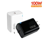 TE-PD46 GaN 100W PD 45W 完全互換プロトコル充電器，USプラグ