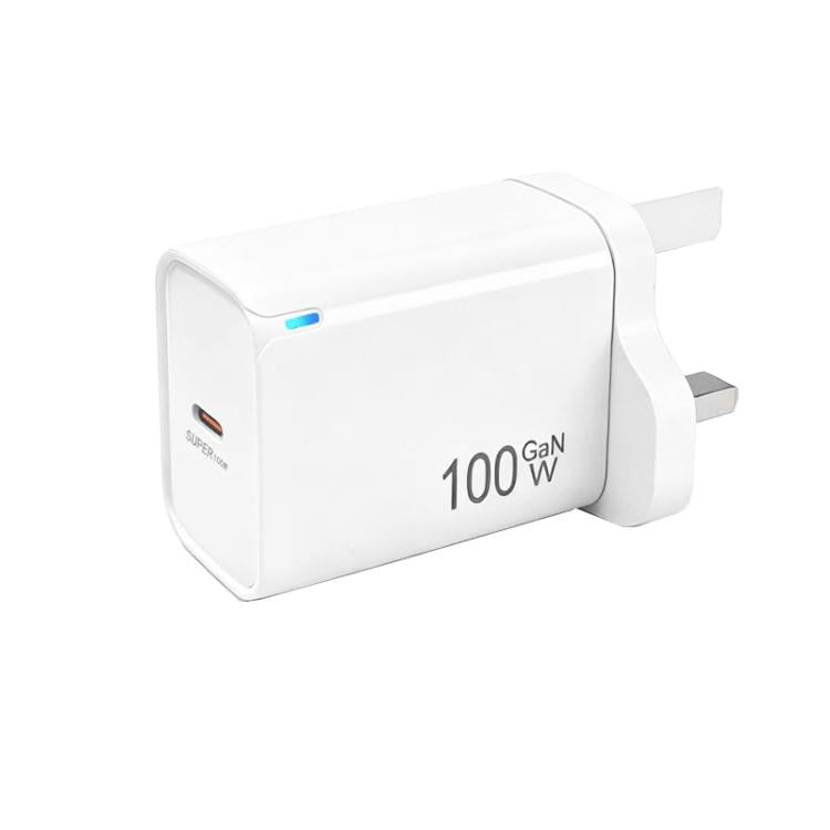 TE-PD46 GaN 100W PD 45W 完全互換プロトコル充電器，UKプラグ
