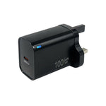 TE-PD46 GaN 100W PD 45W 完全互換プロトコル充電器，UKプラグ
