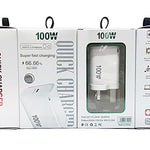 TE-PD46 GaN 100W PD 45W 完全互換プロトコル充電器，UKプラグ