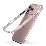 メタルハイブリッドシリコン四隅衝撃吸収冷却スマホフレームケース、iPhone 17 Pro Max用、iPhone 17 Pro用、iPhone 17用、iPhone Air用