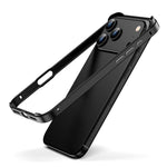 メタルハイブリッドシリコン四隅衝撃吸収冷却スマホフレームケース、iPhone 17 Pro Max用、iPhone 17 Pro用、iPhone 17用、iPhone Air用