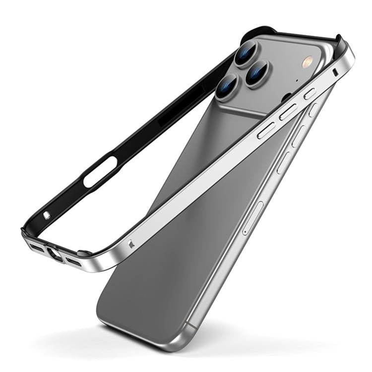 メタルハイブリッドシリコン四隅衝撃吸収冷却スマホフレームケース、iPhone 17 Pro Max用、iPhone 17 Pro用、iPhone 17用、iPhone Air用