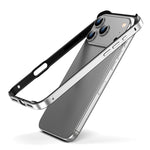 メタルハイブリッドシリコン四隅衝撃吸収冷却スマホフレームケース、iPhone 17 Pro Max用、iPhone 17 Pro用、iPhone 17用、iPhone Air用