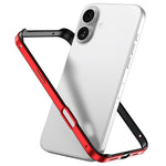 メタルハイブリッドシリコン四隅衝撃吸収冷却スマホフレームケース、iPhone 17 Pro Max用、iPhone 17 Pro用、iPhone 17用、iPhone Air用