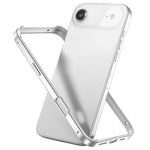 メタルハイブリッドシリコン四隅衝撃吸収冷却スマホフレームケース、iPhone 17 Pro Max用、iPhone 17 Pro用、iPhone 17用、iPhone Air用
