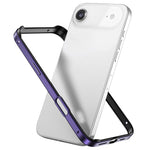 メタルハイブリッドシリコン四隅衝撃吸収冷却スマホフレームケース、iPhone 17 Pro Max用、iPhone 17 Pro用、iPhone 17用、iPhone Air用
