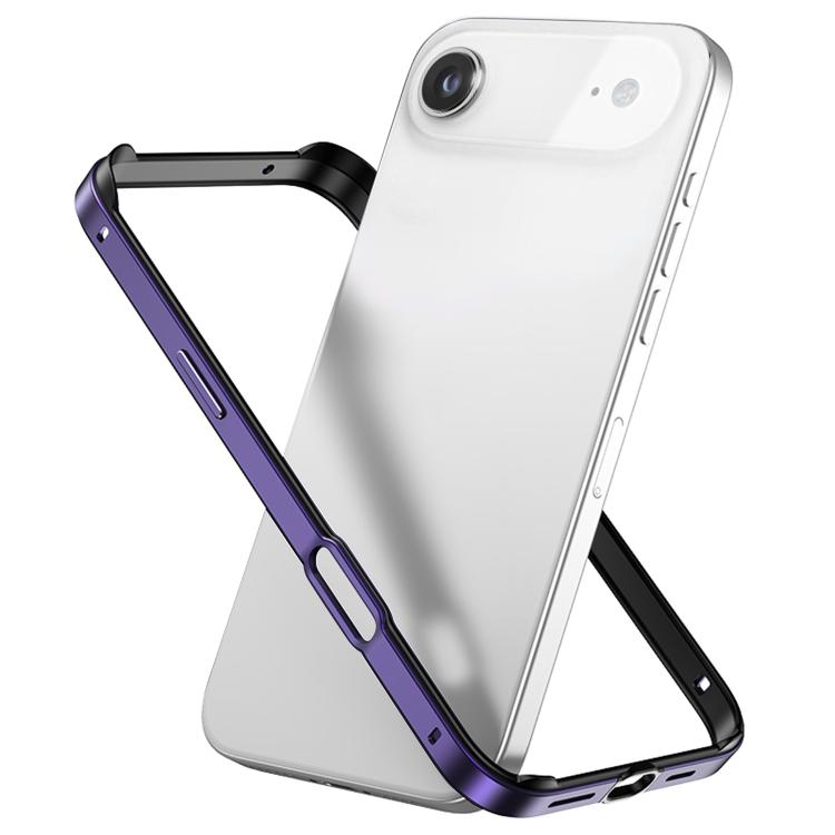 メタルハイブリッドシリコン四隅衝撃吸収冷却スマホフレームケース、iPhone 17 Pro Max用、iPhone 17 Pro用、iPhone 17用、iPhone Air用