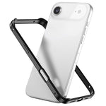 メタルハイブリッドシリコン四隅衝撃吸収冷却スマホフレームケース、iPhone 17 Pro Max用、iPhone 17 Pro用、iPhone 17用、iPhone Air用