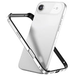 メタルハイブリッドシリコン四隅衝撃吸収冷却スマホフレームケース、iPhone 17 Pro Max用、iPhone 17 Pro用、iPhone 17用、iPhone Air用