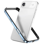メタルハイブリッドシリコン四隅衝撃吸収冷却スマホフレームケース、iPhone 17 Pro Max用、iPhone 17 Pro用、iPhone 17用、iPhone Air用