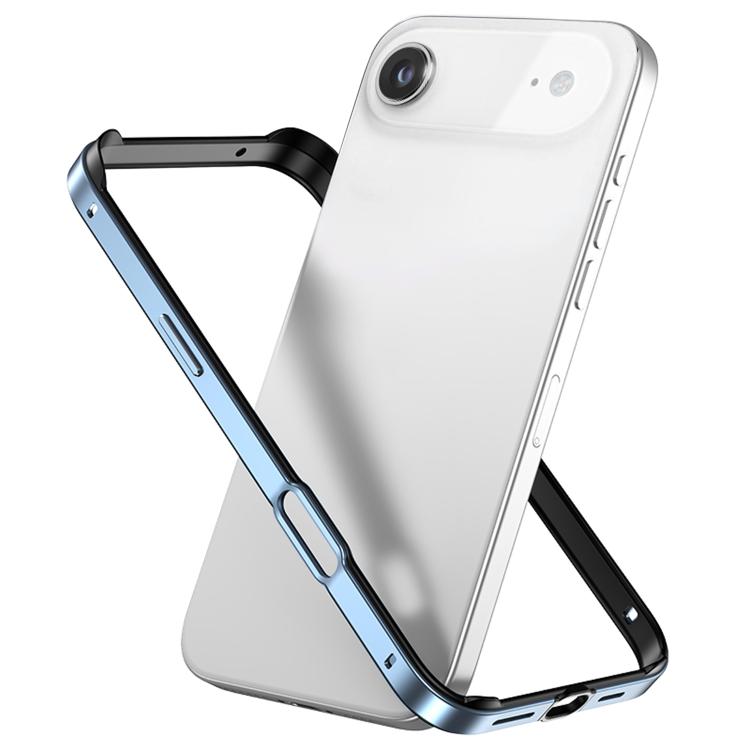 メタルハイブリッドシリコン四隅衝撃吸収冷却スマホフレームケース、iPhone 17 Pro Max用、iPhone 17 Pro用、iPhone 17用、iPhone Air用
